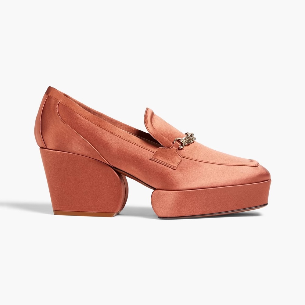 New Zimmermann Satin Platform loafers